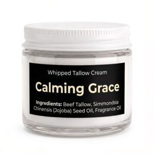 Calming grace scented whipped tallow cream