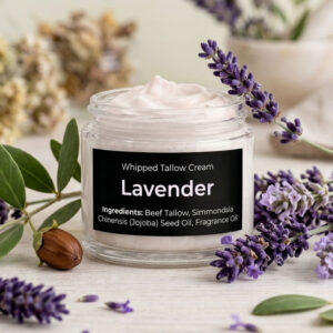 Lavender Scented whipped tallow cream