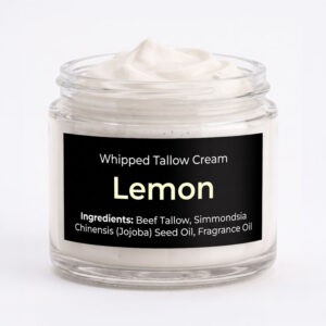 Lemon Scented Whipped Tallow Cream
