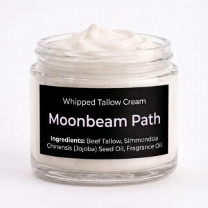 Bear Creek Tallow Moonbea Path scented whipped tallow cream