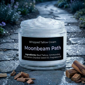 Bear Creek Tallow Moonbea Path scented whipped tallow cream