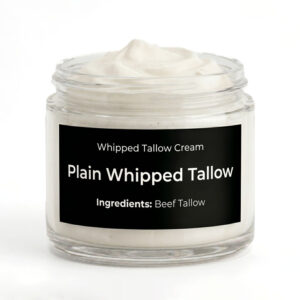 Plain unscented whipped tallow cream