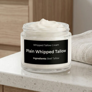 Plain unscented whipped tallow cream