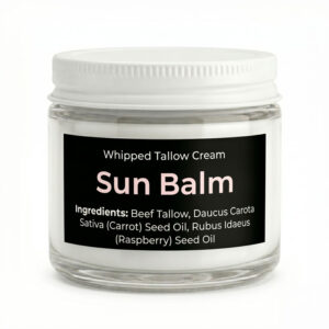 Tallow sun balm